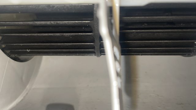 エアコンクリーニング（送風ルーバー洗浄）施工後