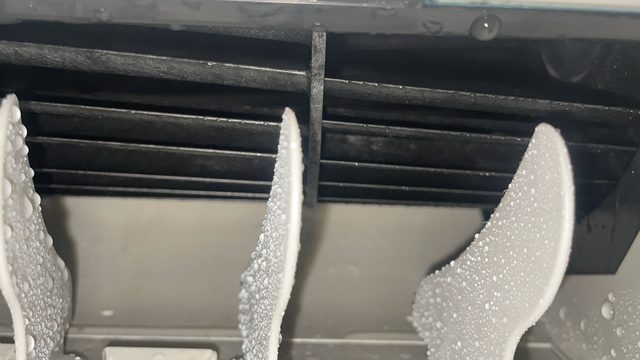 江東区でのエアコンクリーニング施工後